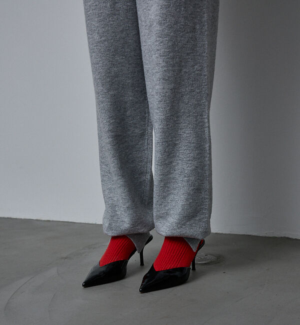 NOMINE「【セットアップ/ユニセックス】スウェットライク ニットパンツ」|その他|