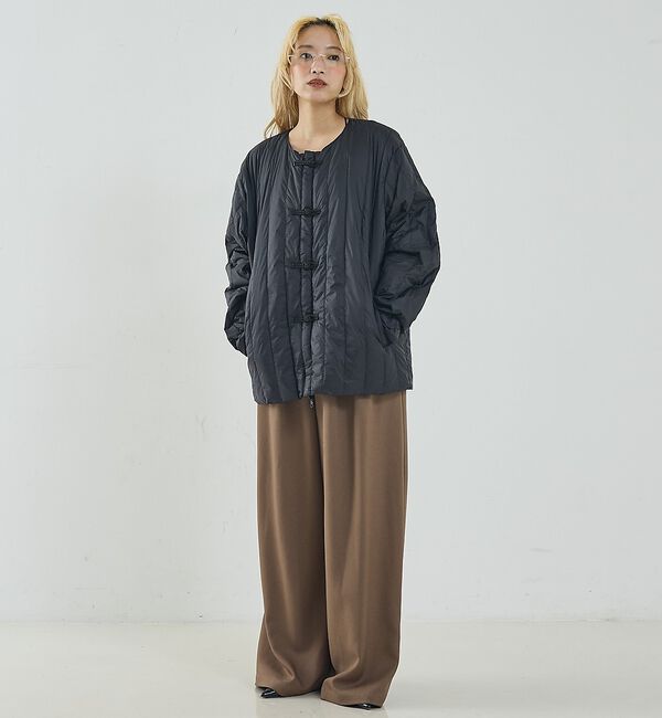 NOMINE「【TAION】ジャパンスペシャル チャイナボタン リバーシブル ダウンジャケット」|ダウン|
