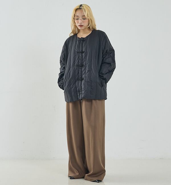 NOMINE「【TAION】ジャパンスペシャル チャイナボタン リバーシブル ダウンジャケット」|ダウン|