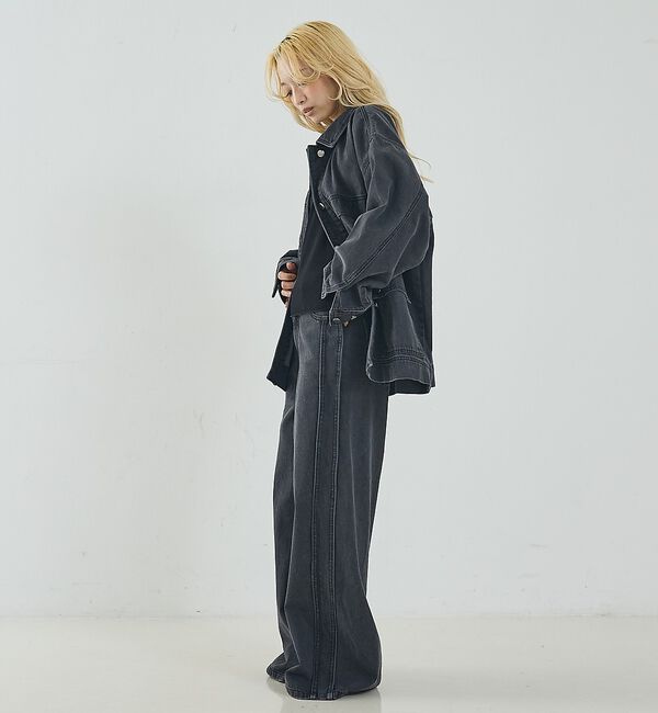 NOMINE「【セットアップ対応】オーバーサイズ デニム ジャケット / カバーオール【予約】」|その他|