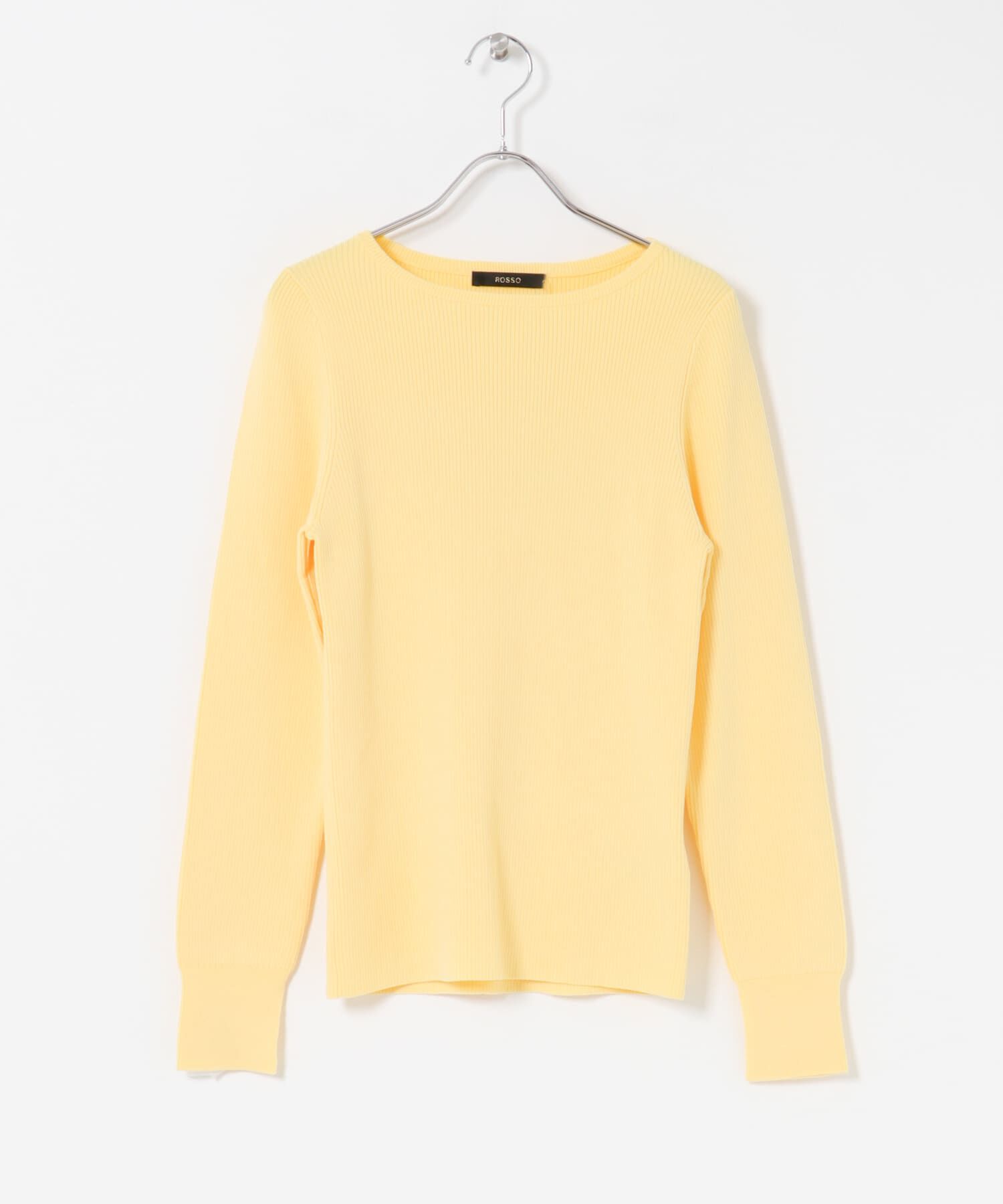 URBAN RESEARCH ROSSO「シルク混スリットスリーブリブニット」|ニット・セーター|