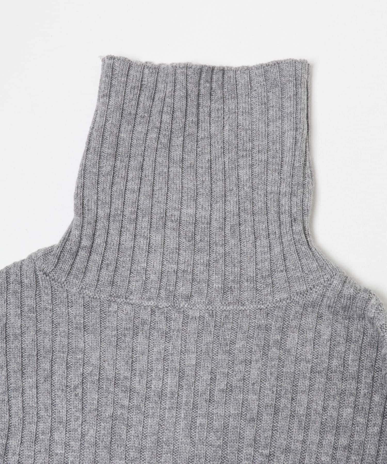 URBAN RESEARCH ROSSO「マシーンウォッシュ ワイドリブニット」|ニット・セーター|