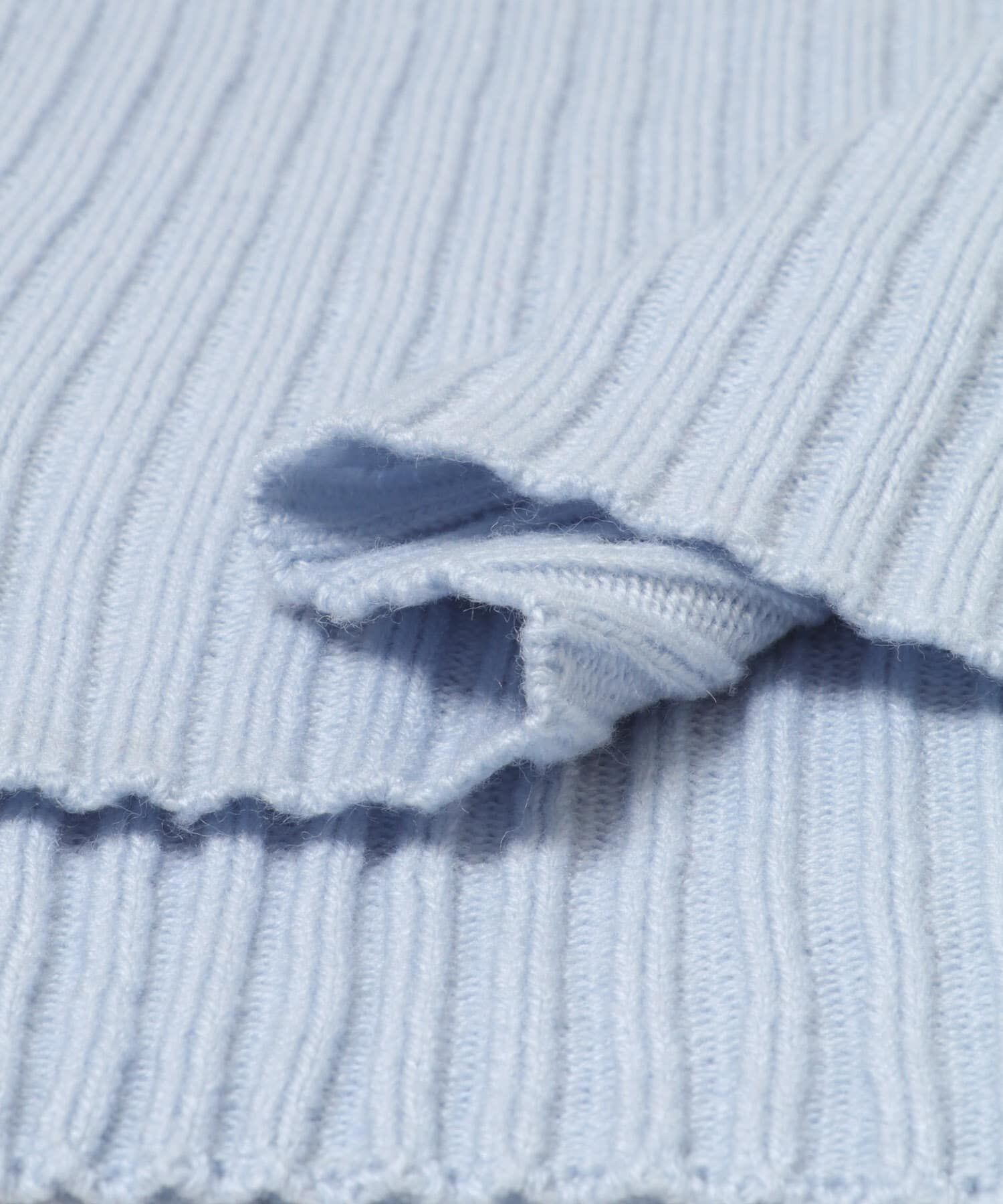 URBAN RESEARCH ROSSO「マシーンウォッシュ ワイドリブニット」|ニット・セーター|