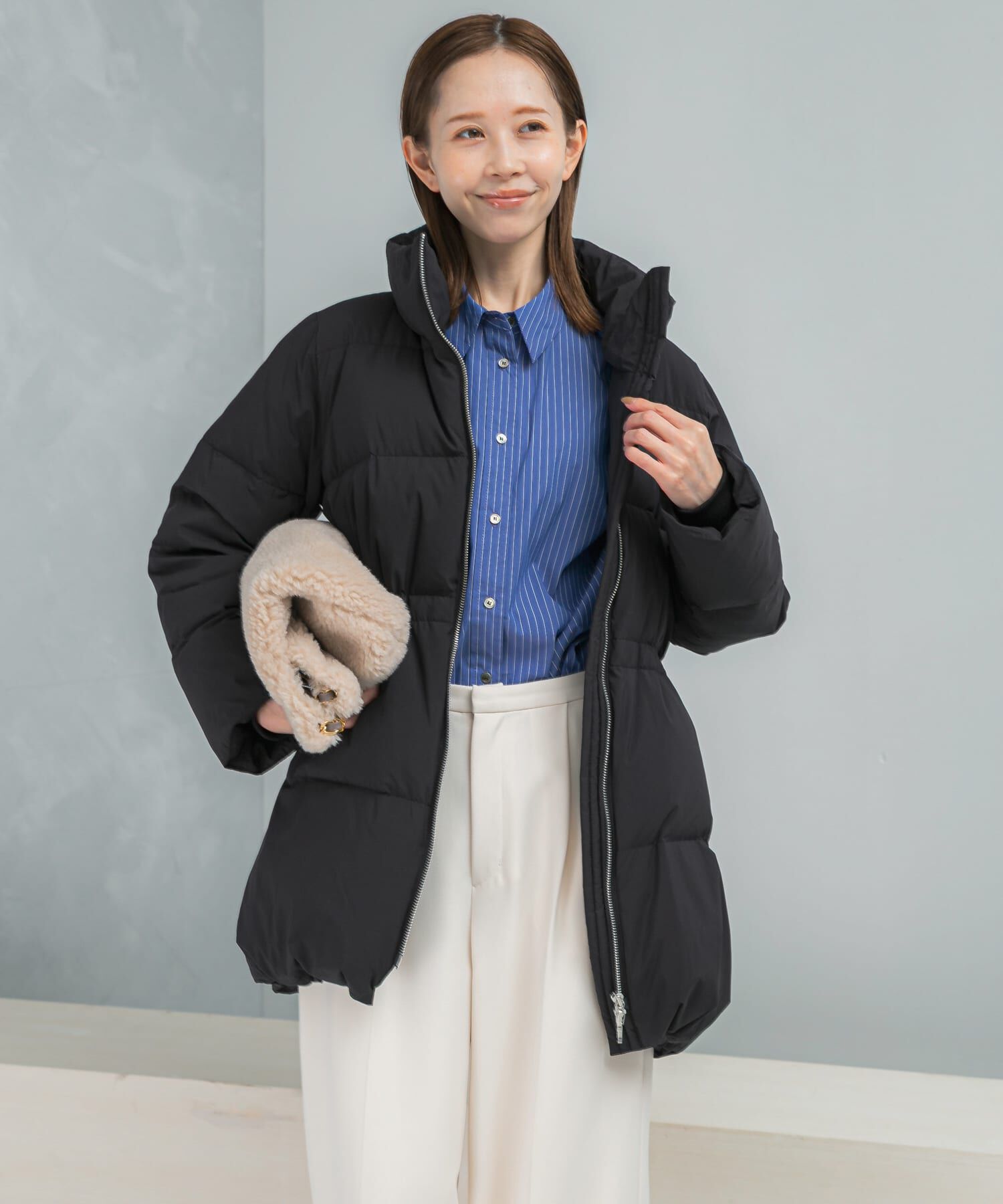 URBAN RESEARCH ROSSO「LIMONTA撥水ミドルダウンコート」|ダウン|