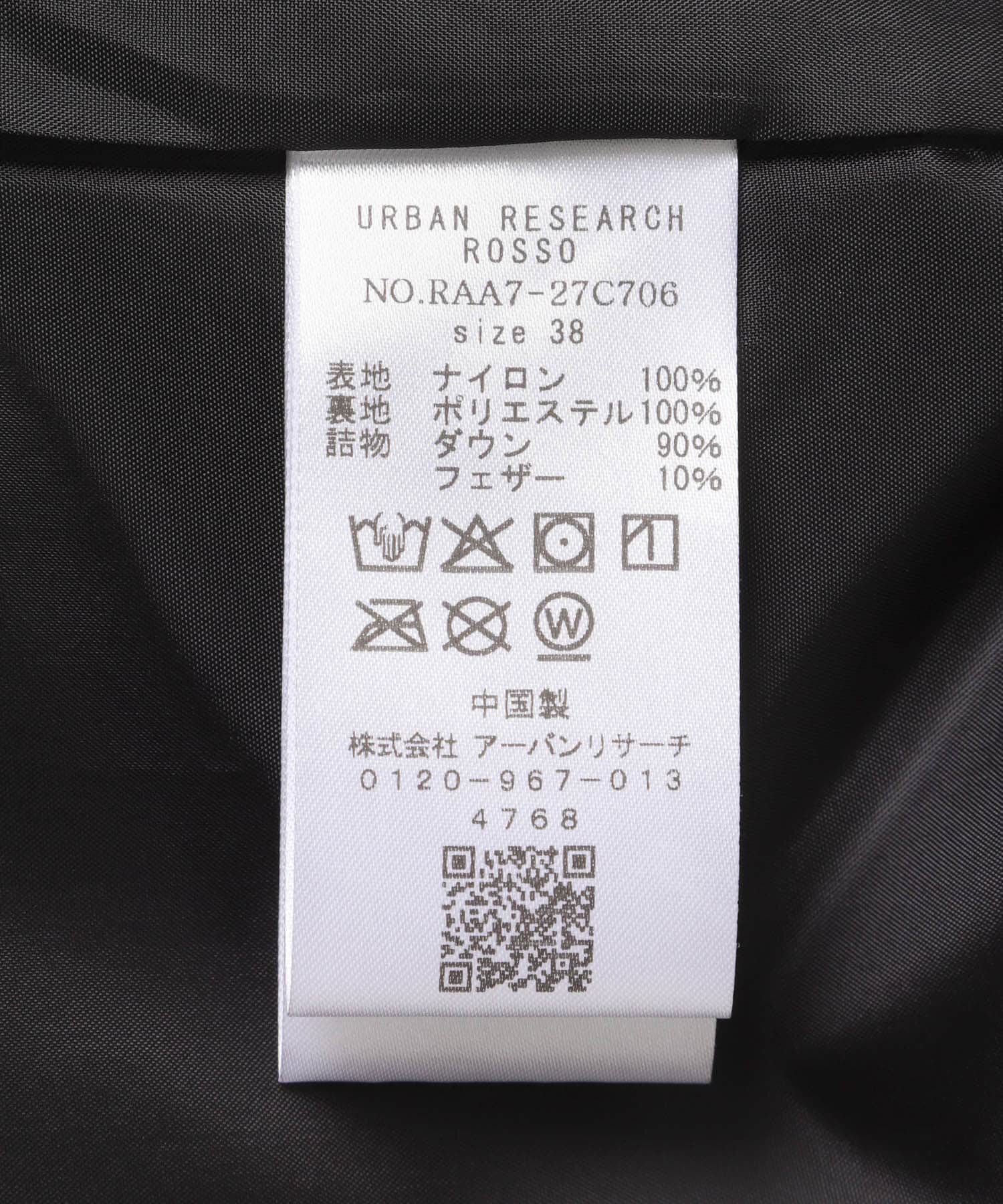 URBAN RESEARCH ROSSO「FRENCH DOWNショートダウンコート」|ダウン|