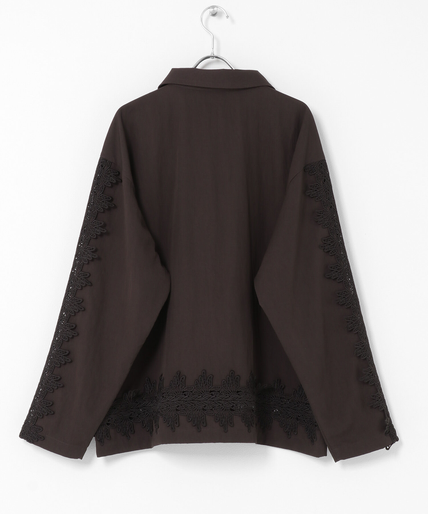  「ヴィンテージライクレースシャツ」|シャツ・ブラウス|