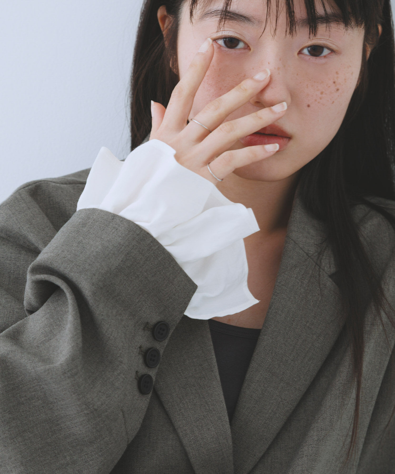  「フリルスリーブテーラードジャケット」|その他|