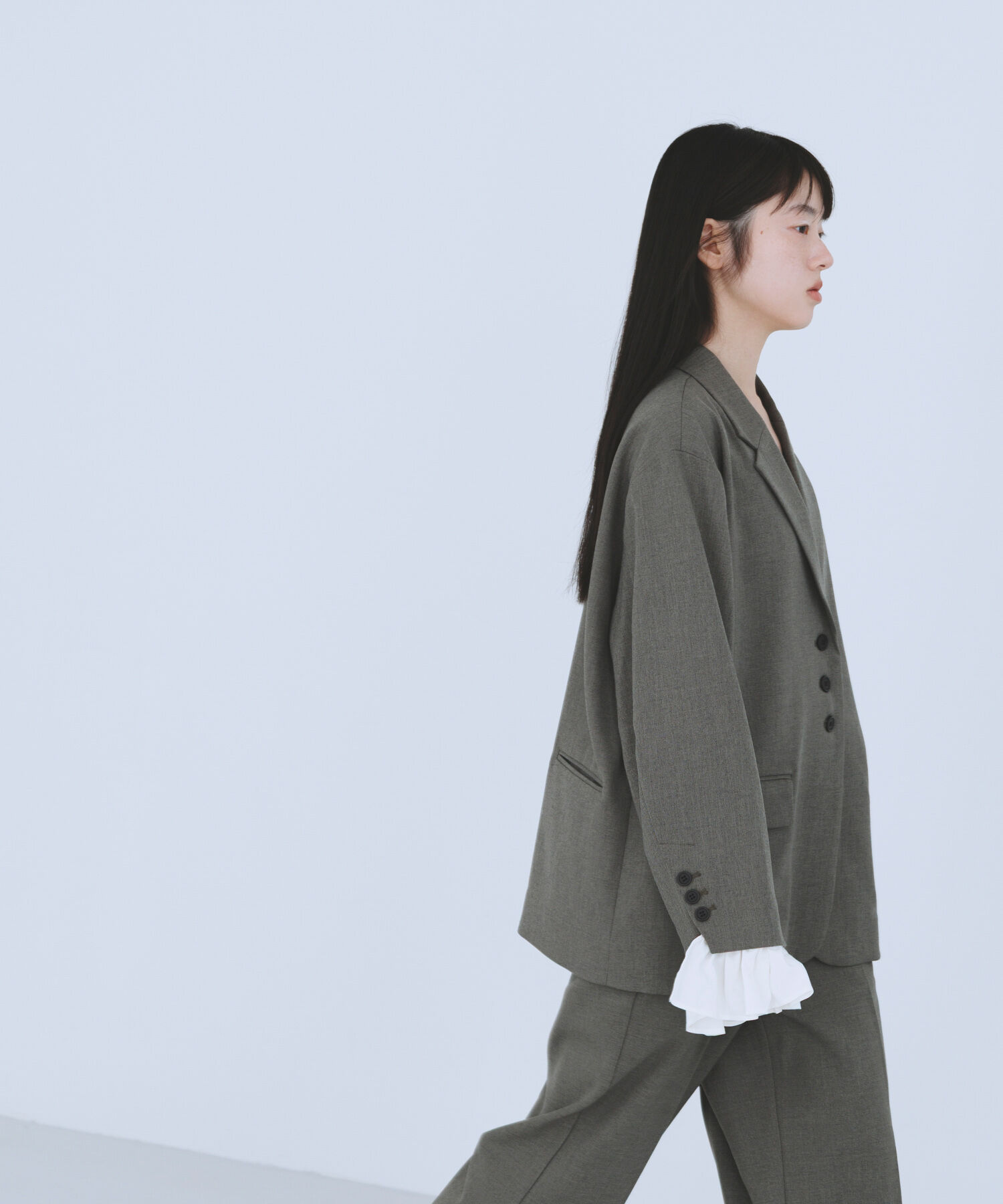  「フリルスリーブテーラードジャケット」|その他|