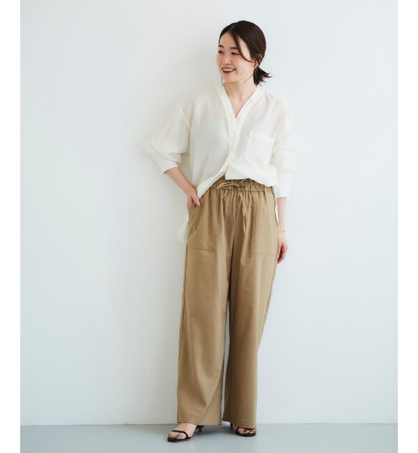 le.coeur blanc「アサレチックイージーワイドパンツ」|その他|