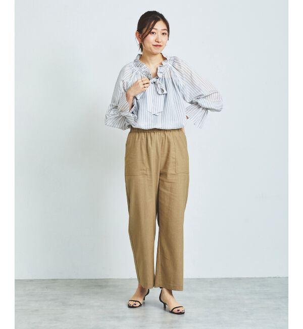 le.coeur blanc「アサレチックイージーワイドパンツ」|その他|