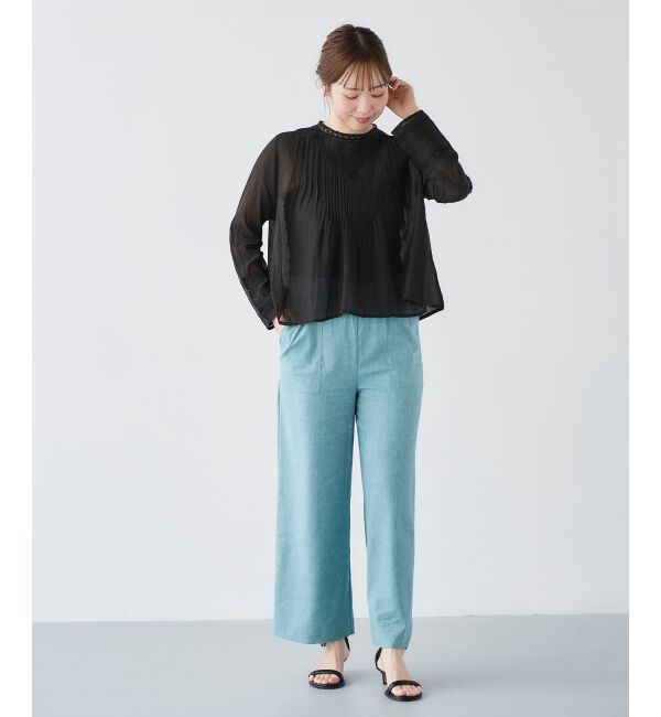 le.coeur blanc「アサレチックイージーワイドパンツ」|その他|