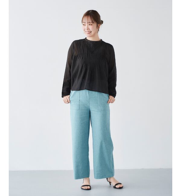 le.coeur blanc「アサレチックイージーワイドパンツ」|その他|