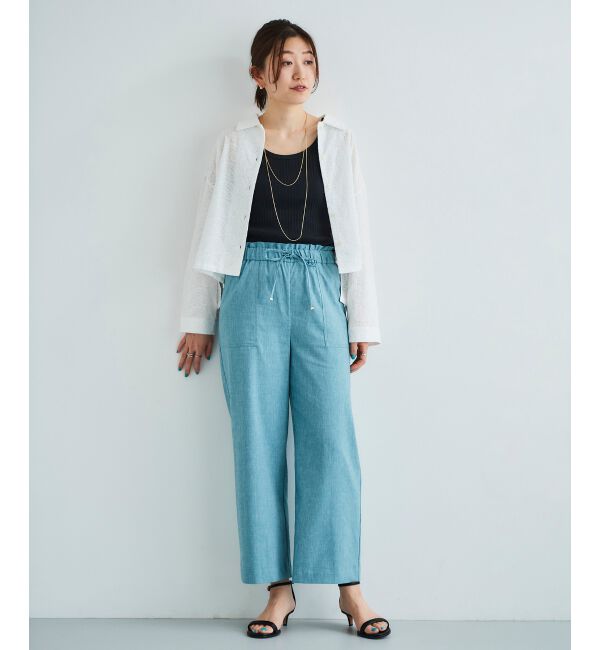 le.coeur blanc「アサレチックイージーワイドパンツ」|その他|
