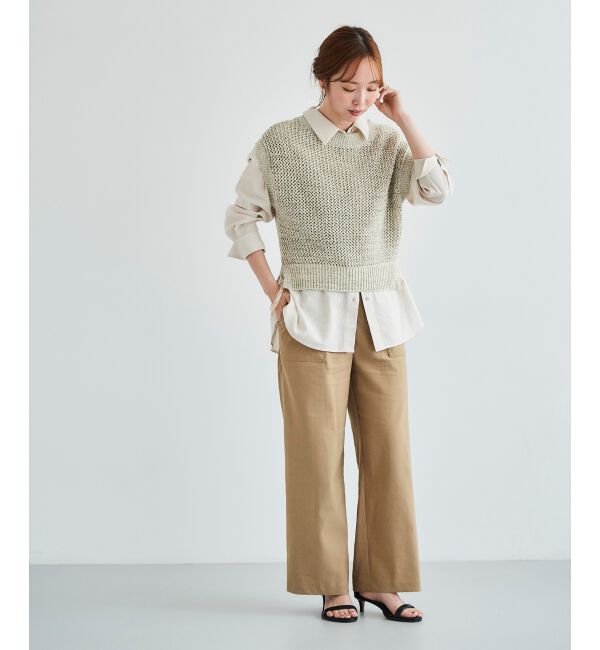 le.coeur blanc「アサレチックイージーワイドパンツ」|その他|