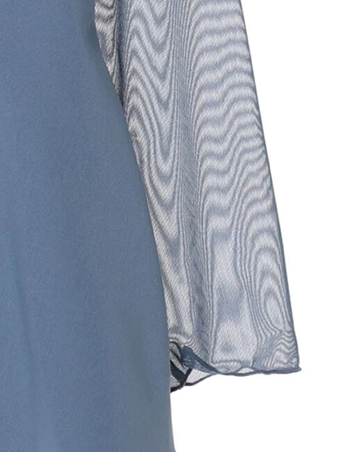 earth music&ecology「胸元シアーペプラムブラウス」|シャツ・ブラウス|