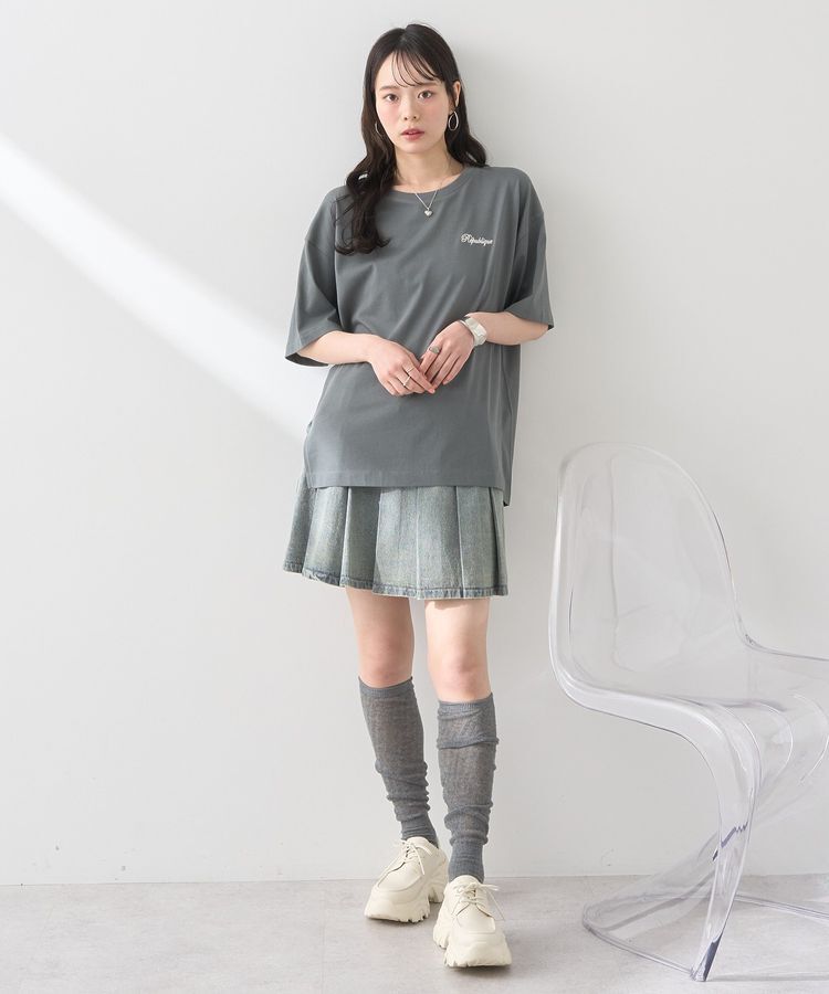 earth music&ecology「RepubliqueスリットT」|Tシャツ・カットソー|