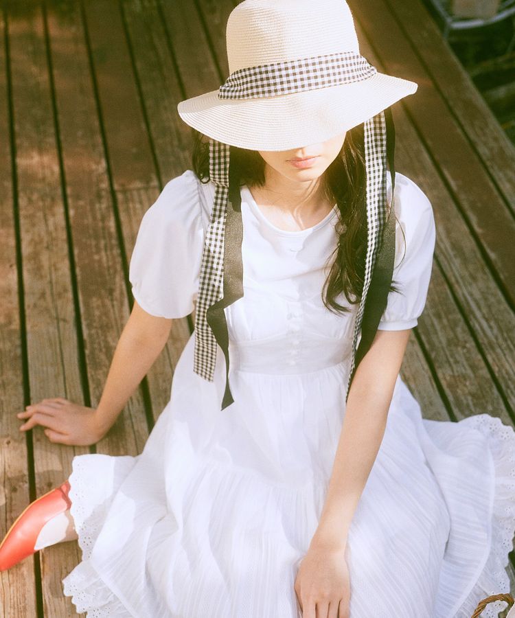 earth music&ecology「ダブルリボンブレードハット」|その他|