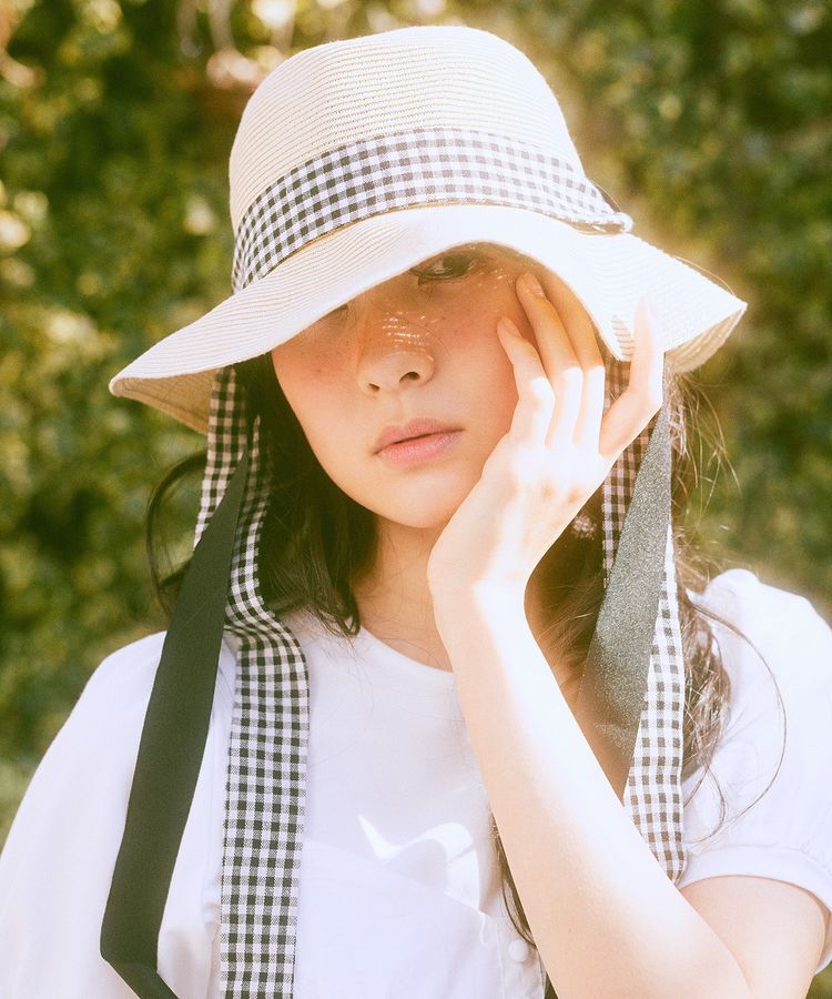 earth music&ecology「ダブルリボンブレードハット」|その他|