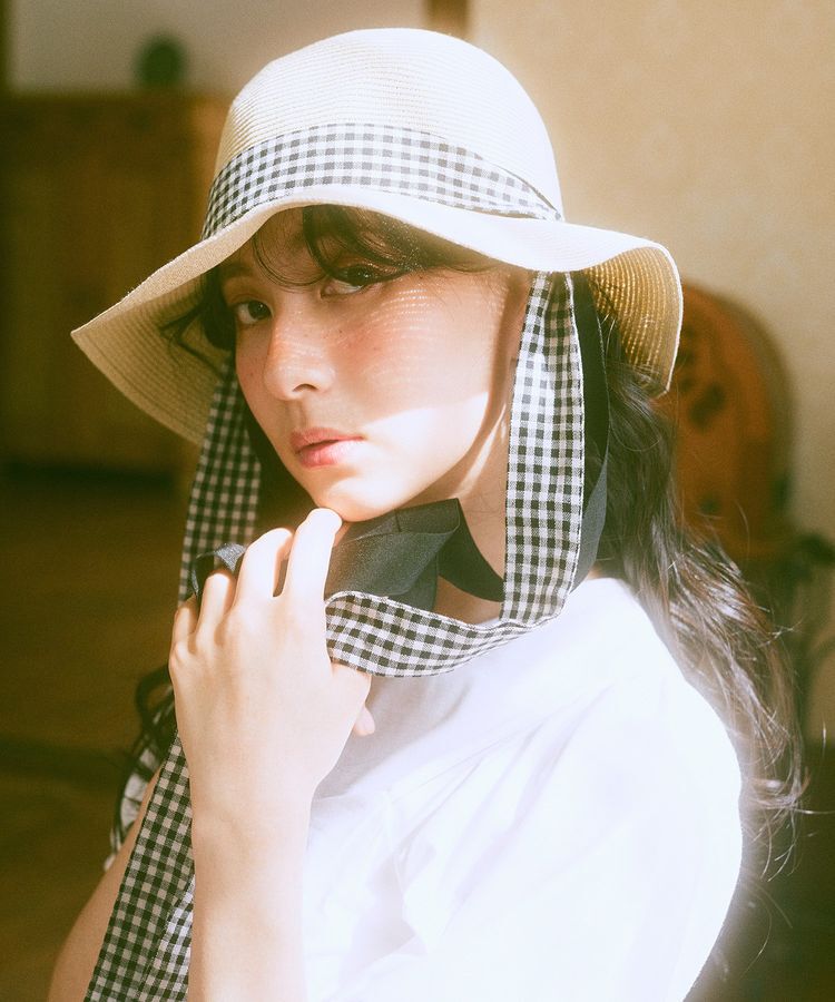 earth music&ecology「ダブルリボンブレードハット」|その他|