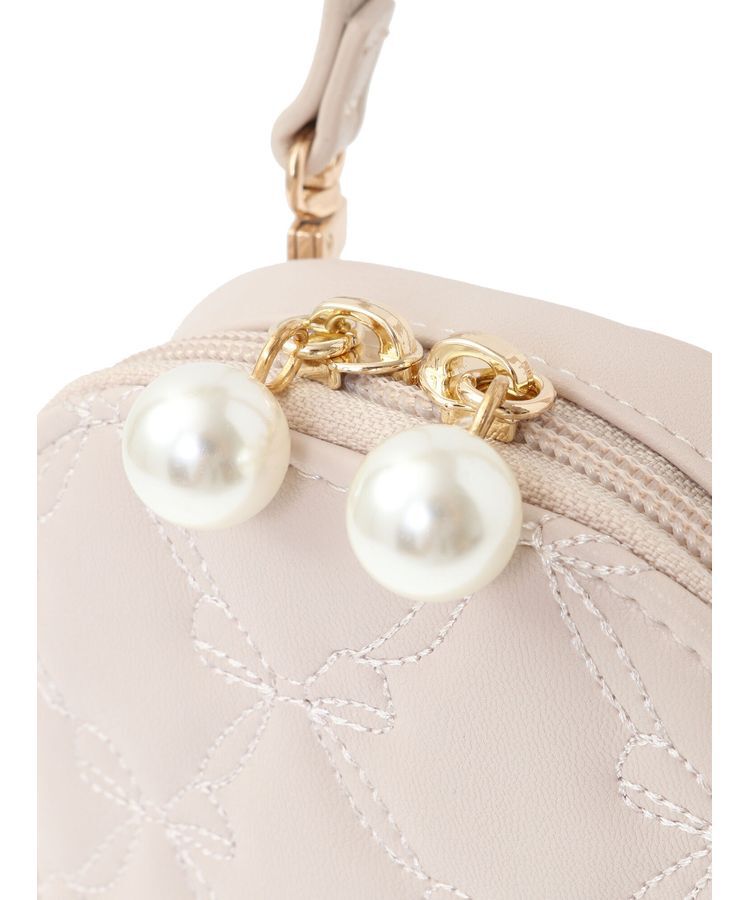 Maison de FLEUR「あこがれのリボンキルティングミニショルダーバッグ」|ショルダー・メッセンジャー|