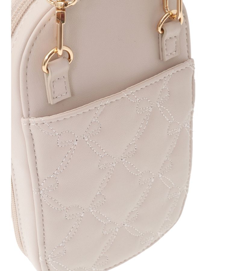 Maison de FLEUR「あこがれのリボンキルティングミニショルダーバッグ」|ショルダー・メッセンジャー|