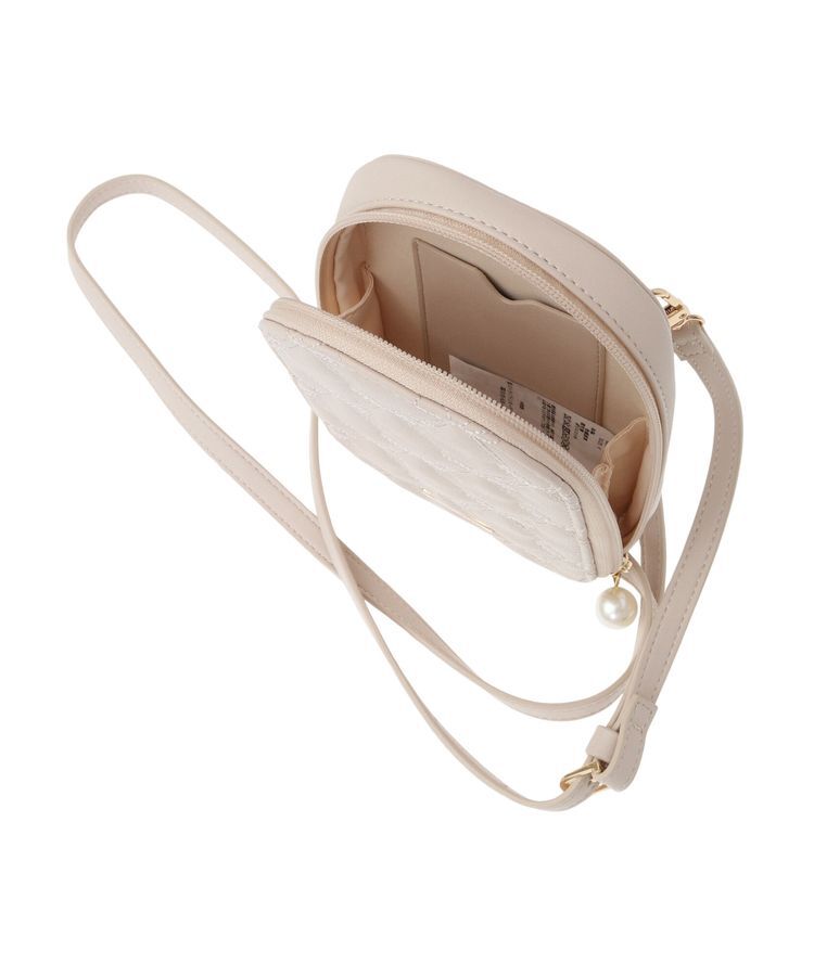 Maison de FLEUR「あこがれのリボンキルティングミニショルダーバッグ」|ショルダー・メッセンジャー|