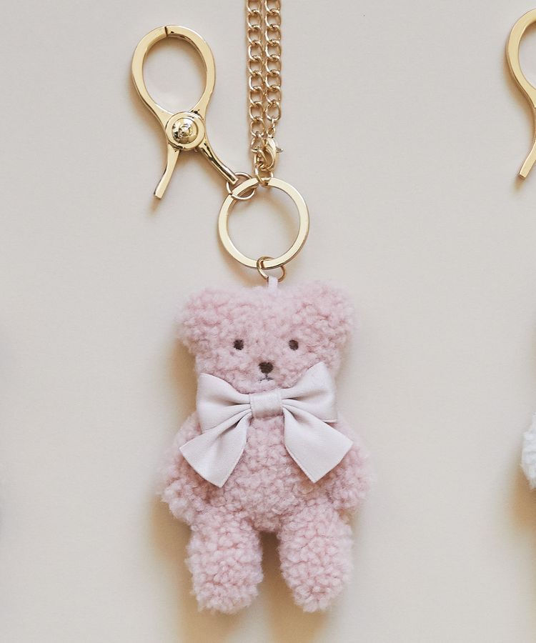 Maison de FLEUR「ベアグローブホルダー」|その他|ピンク