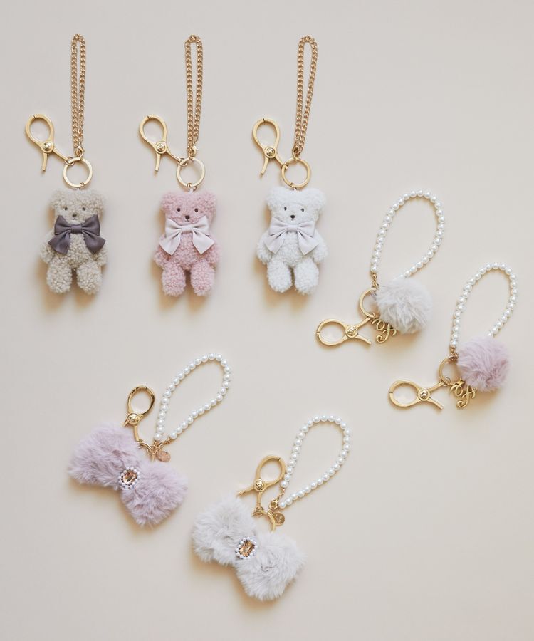 Maison de FLEUR「ファーボールグローブホルダー」|その他|