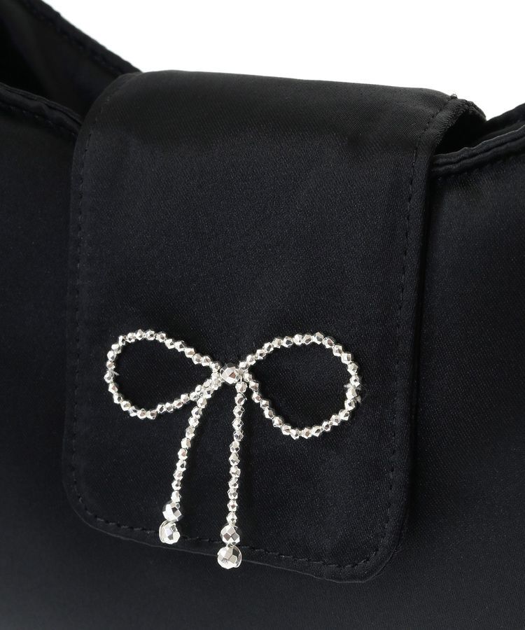 Maison de FLEUR「ビジューリボンハンドバッグ」|ハンドバッグ|