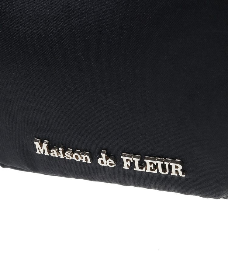 Maison de FLEUR「ビジューリボンハンドバッグ」|ハンドバッグ|