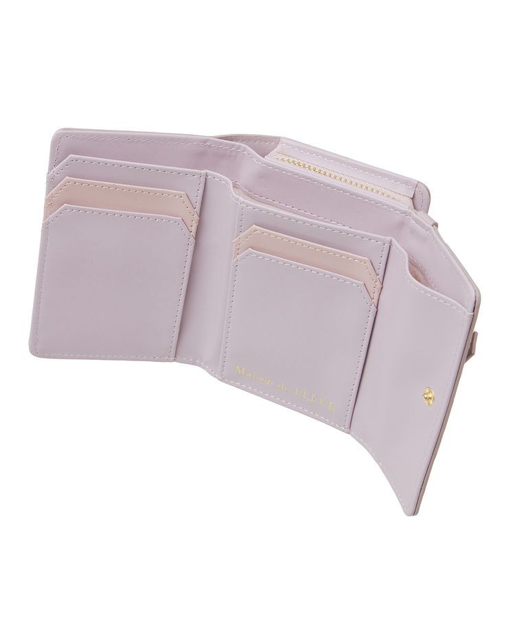 Maison de FLEUR「ハンドル付きリボンウォレット」|財布|