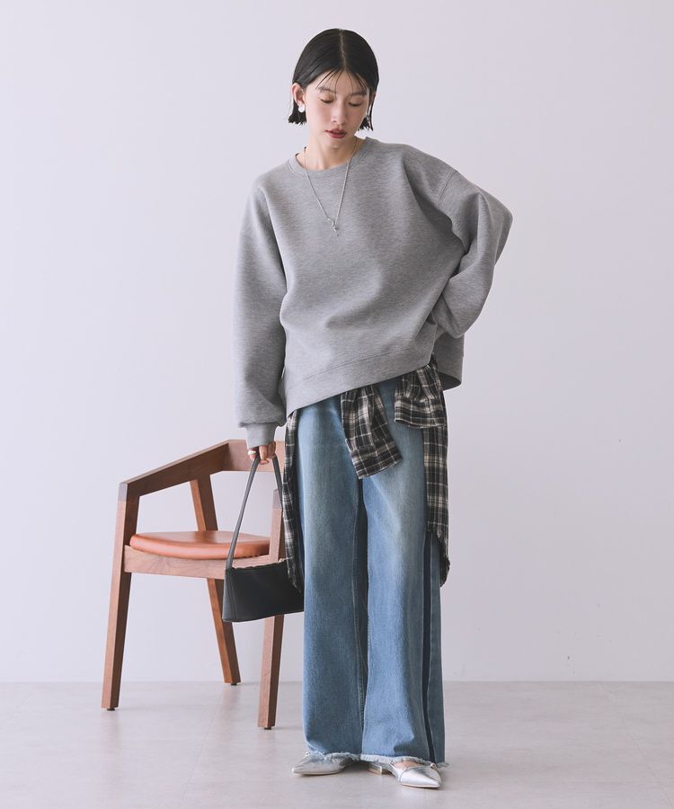 AMERICAN HOLIC「【WEB限定】サイドスリットポンチプルオーバー」|スウェット・ジャージ|