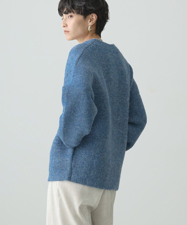 AMERICAN HOLIC「VネックWフェイスニットカーディガン【WEB限定カラー有り】」|カーディガン|