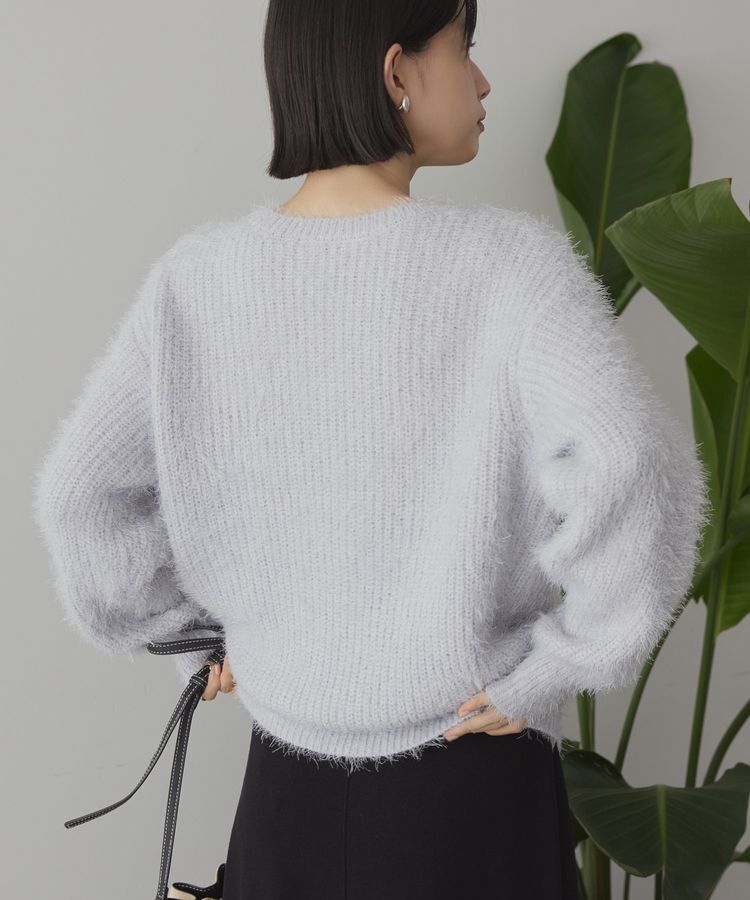 AMERICAN HOLIC「【WEB限定】フェザーゆるニットプルオーバー」|ニット・セーター|