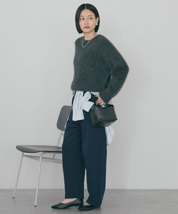 AMERICAN HOLIC「【WEB限定】フェザーゆるニットプルオーバー」|ニット・セーター|