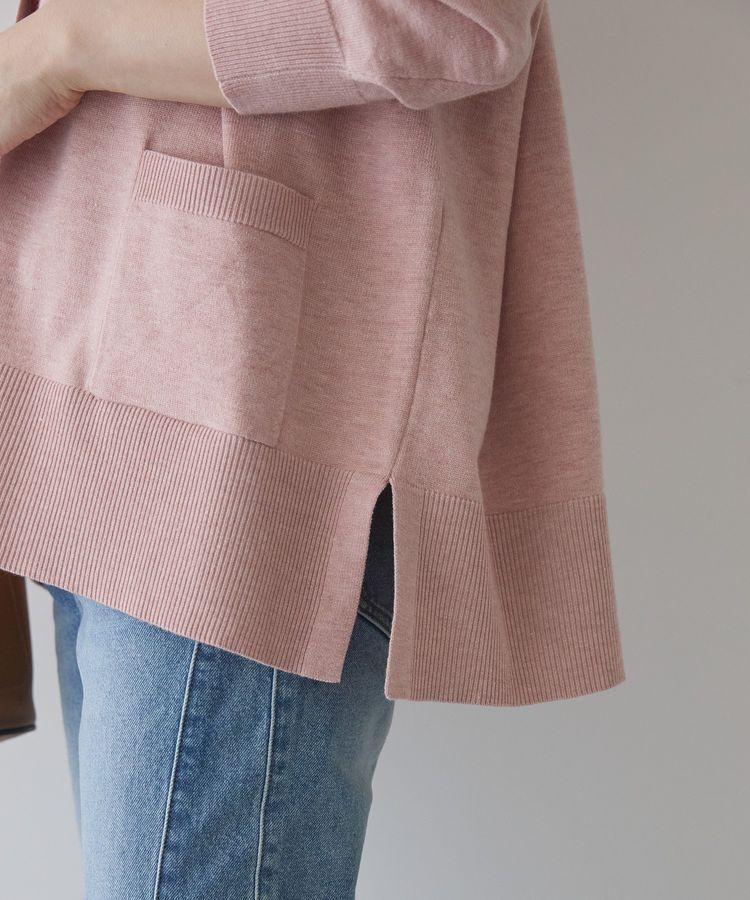 AMERICAN HOLIC「【WEB限定】バイパチVネックルーズカーディガン＜静電気軽減＞」|カーディガン|