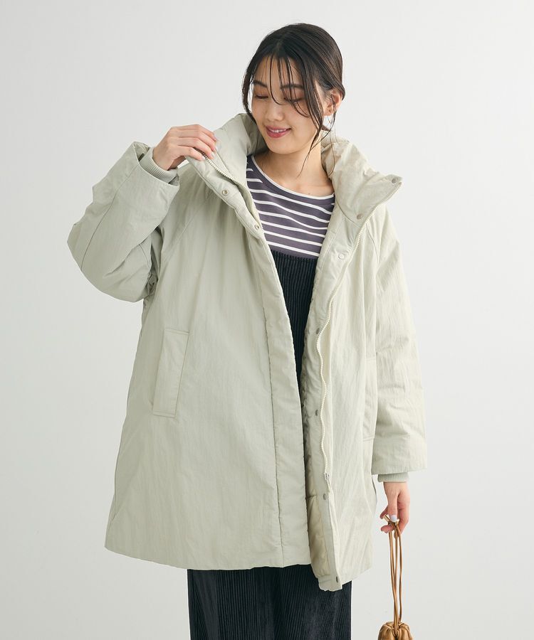 Green Parks「シームレス中綿ドロストコート」|その他|