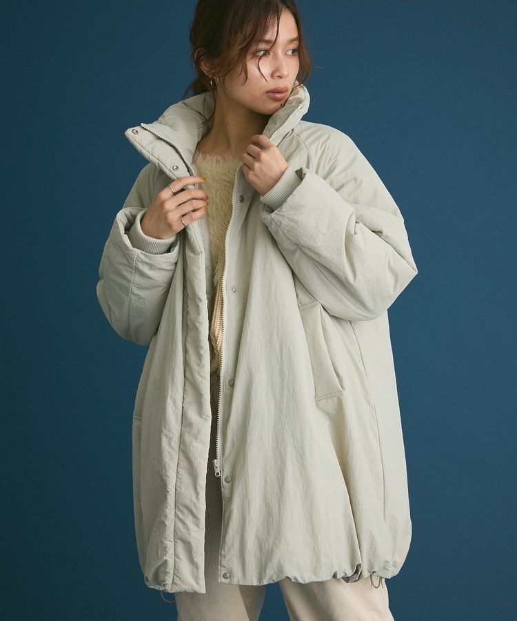 Green Parks「シームレス中綿ドロストコート」|その他|