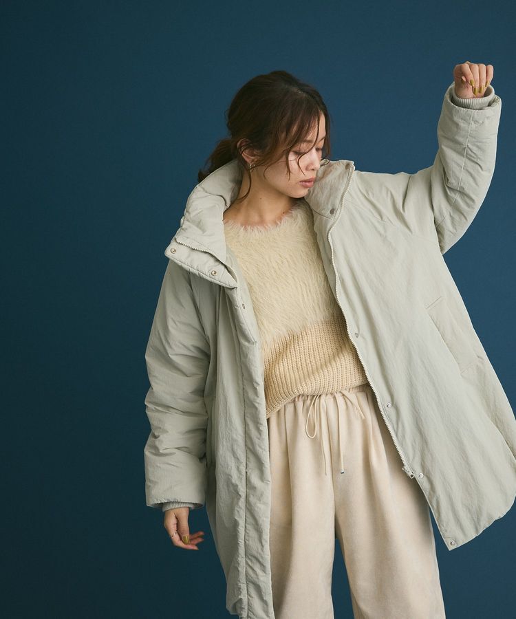 Green Parks「シームレス中綿ドロストコート」|その他|