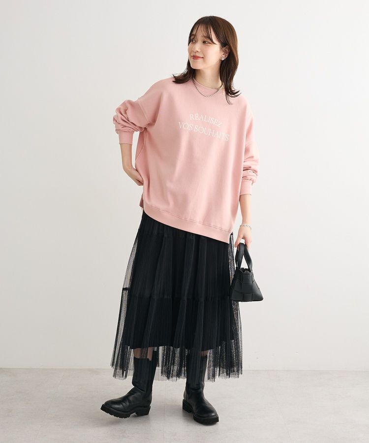 Green Parks「チュールプリーツティアードスカート」|スカート|