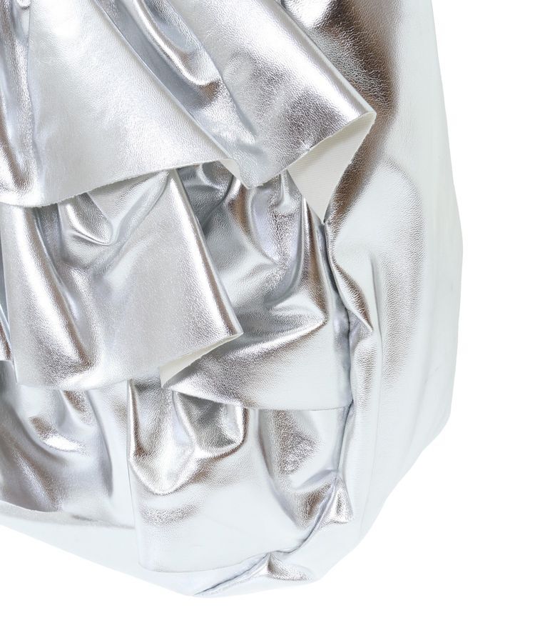 YECCA VECCA「【cache cache】PUフリルトート」|トートバッグ|