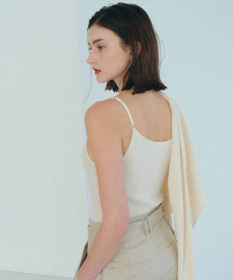 YECCA VECCA「【2点SET】キャミセット襟付きカーディガン」|カーディガン|