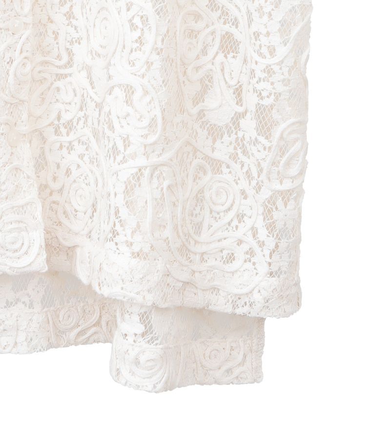 YECCA VECCA「コードレースシャツ」|シャツ・ブラウス|