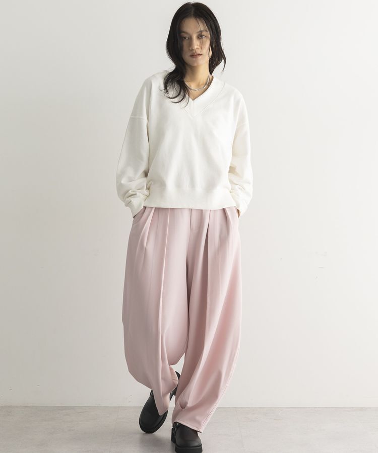 GARAGE OF GOOD CLOTHING「ELIZABETH Vネックロゴプルオーバー」|Tシャツ・カットソー|