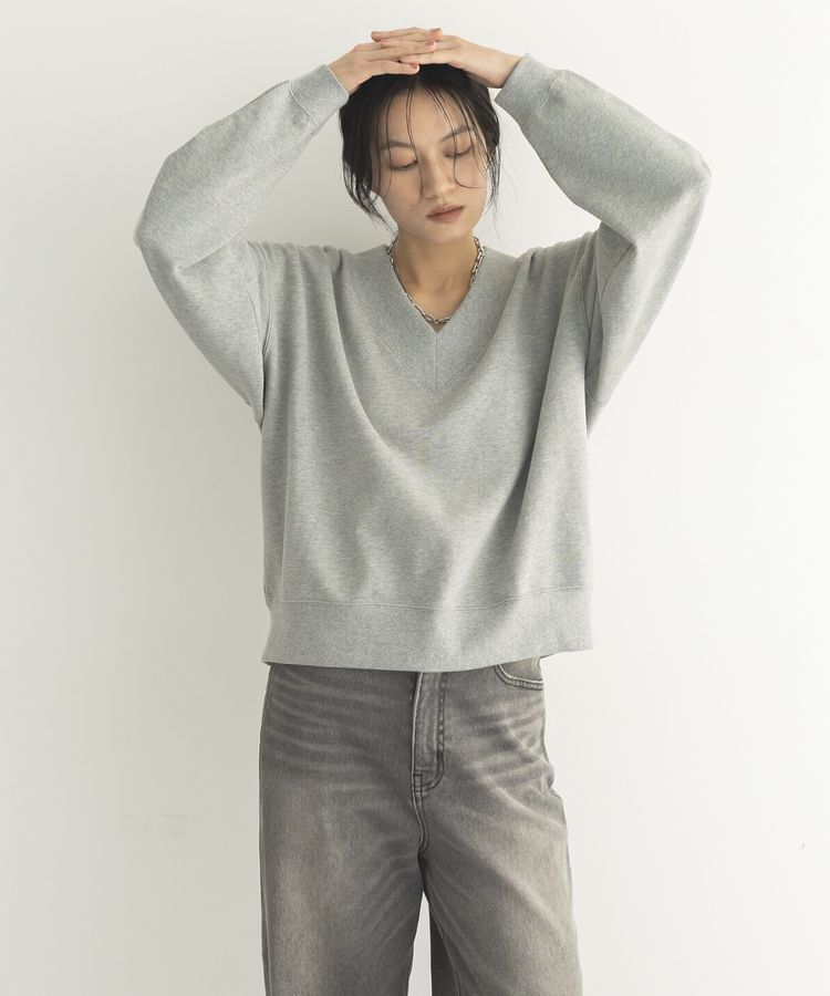 GARAGE OF GOOD CLOTHING「ELIZABETH Vネックロゴプルオーバー」|Tシャツ・カットソー|