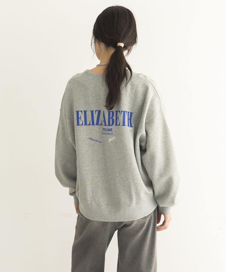 GARAGE OF GOOD CLOTHING「ELIZABETH Vネックロゴプルオーバー」|Tシャツ・カットソー|