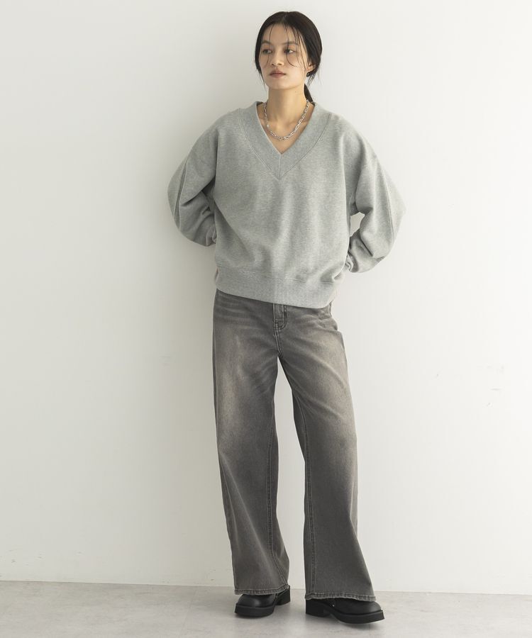 GARAGE OF GOOD CLOTHING「ELIZABETH Vネックロゴプルオーバー」|Tシャツ・カットソー|