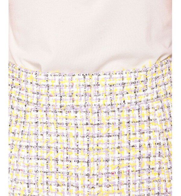 LOULOU WILLOUGHBY「【LOULOU WILLOUGHBY】ファンシーツイードスカート」|スカート|