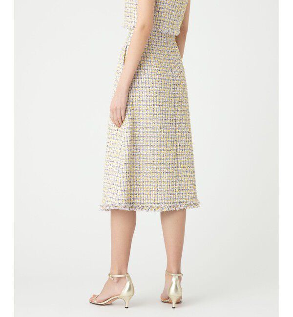 LOULOU WILLOUGHBY「【LOULOU WILLOUGHBY】ファンシーツイードスカート」|スカート|