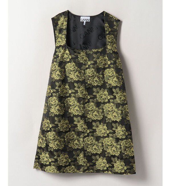 allureville「【GANNI(ガニー)】 JQ MINI DRESS」|オールインワン|イエロー系
